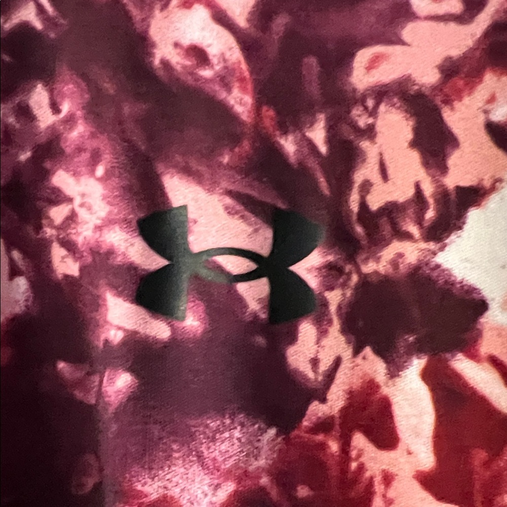 Under Armour Women's Long Sleeve Top - Red and Pink - Picture 3 of 4
